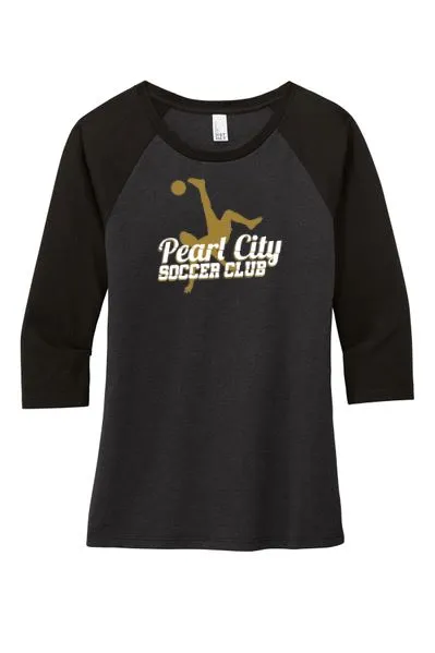 Pearl City Soccer Club Women's 3/4-Sleeve - Last Chance Design