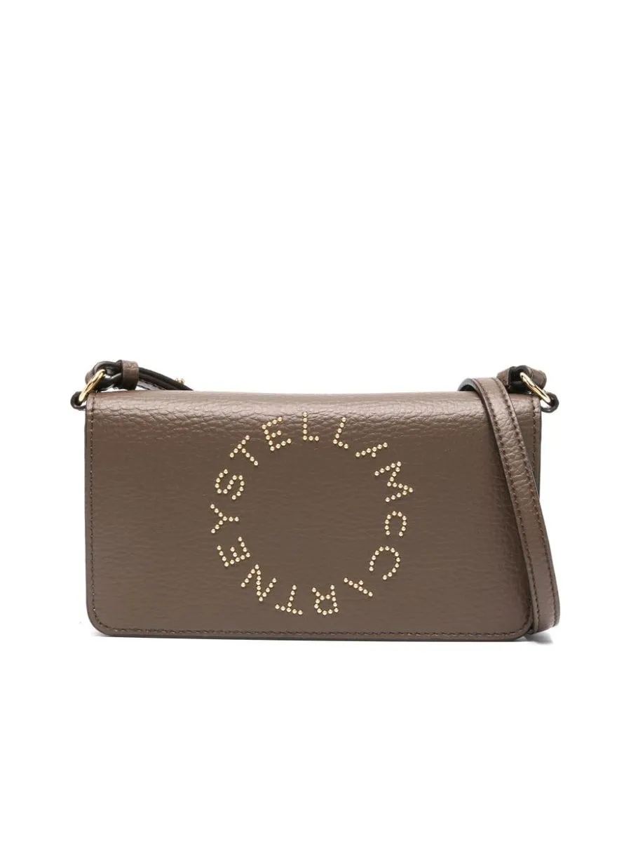 Pebbled Texture Foldover Shoulder Bag