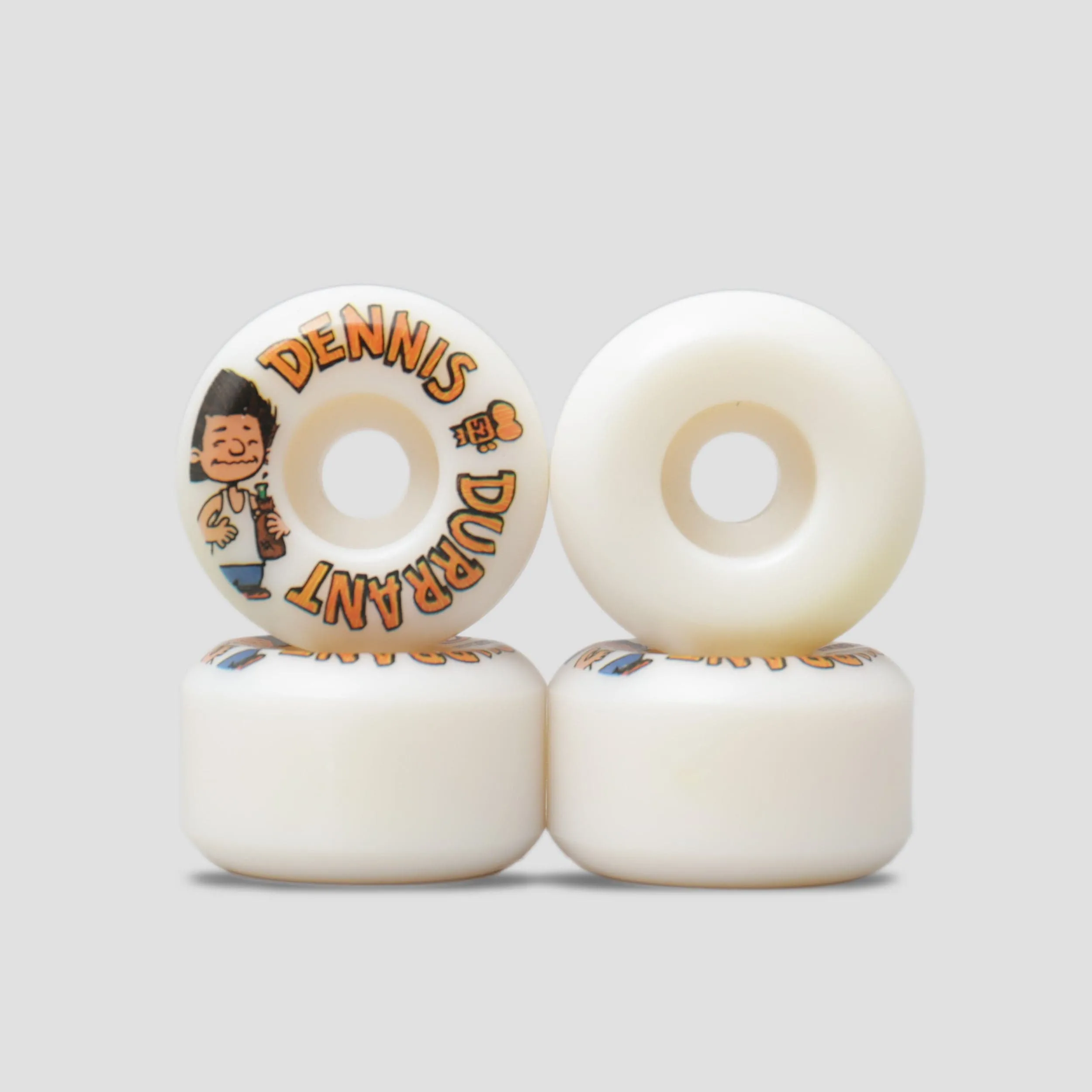 Picture 52mm Dennis Durrant Gang Conical Skateboard Wheels