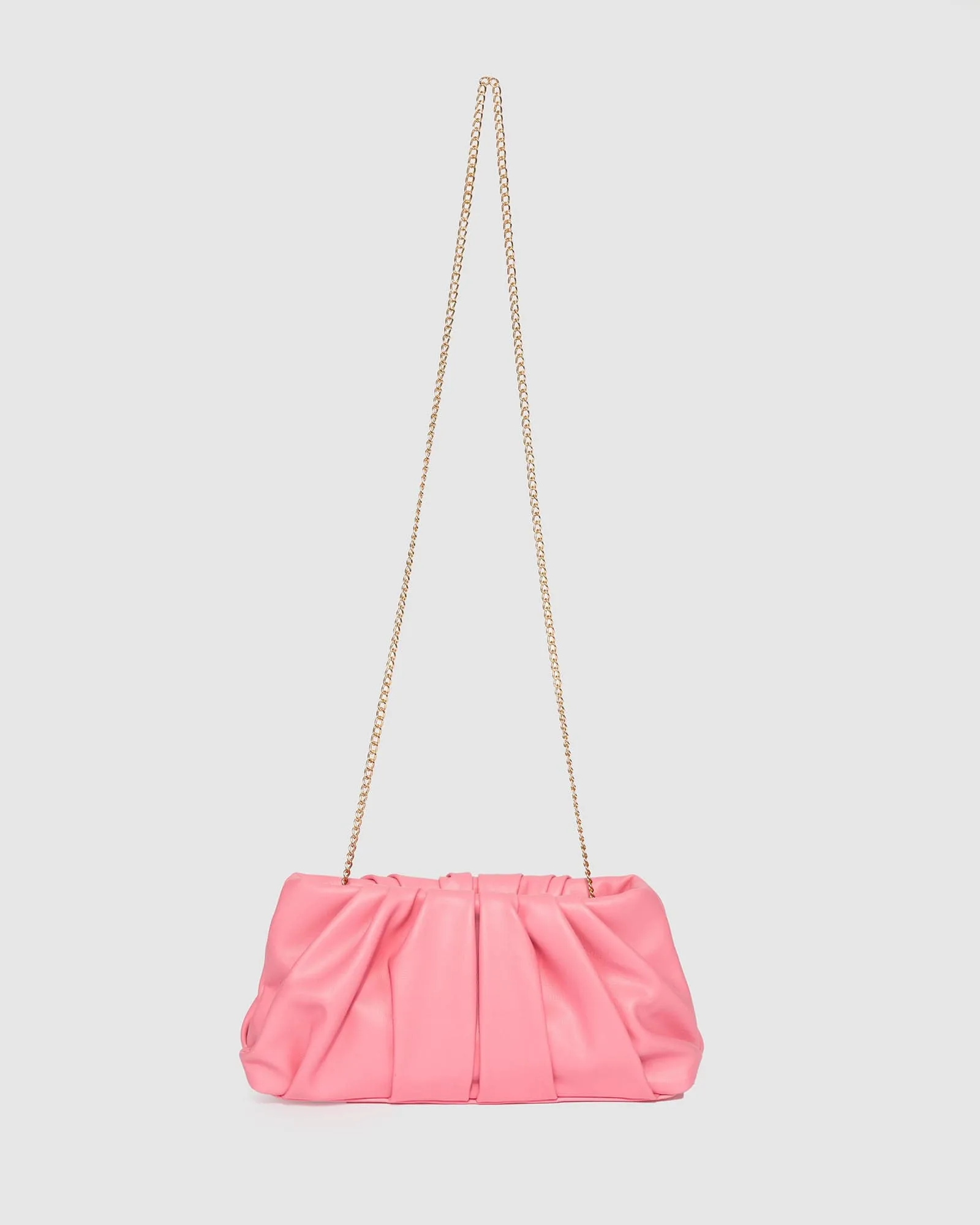 Pink Lucy Pouch Clutch Bag