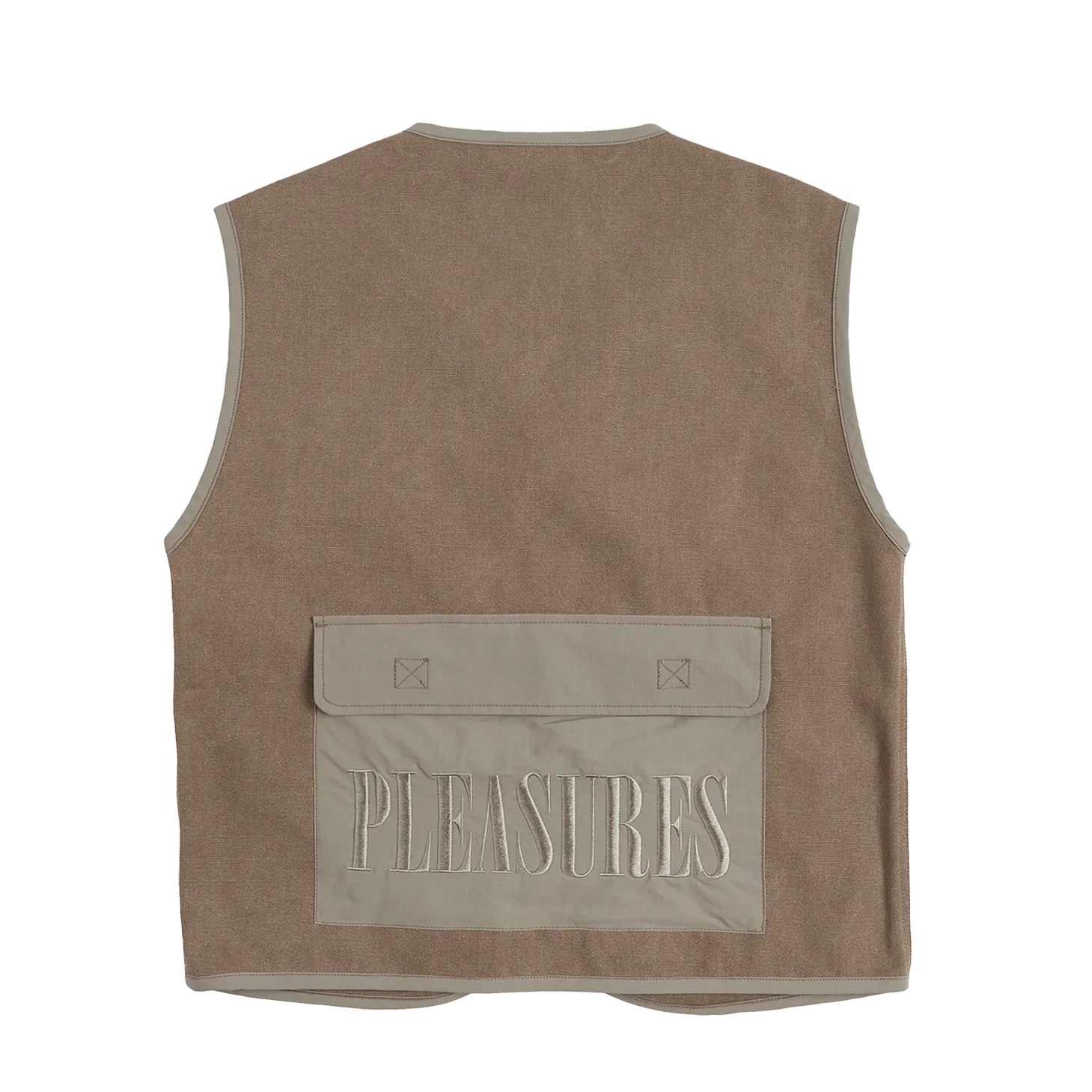 Pleasures Beagle Hunting Vest 'Khaki'