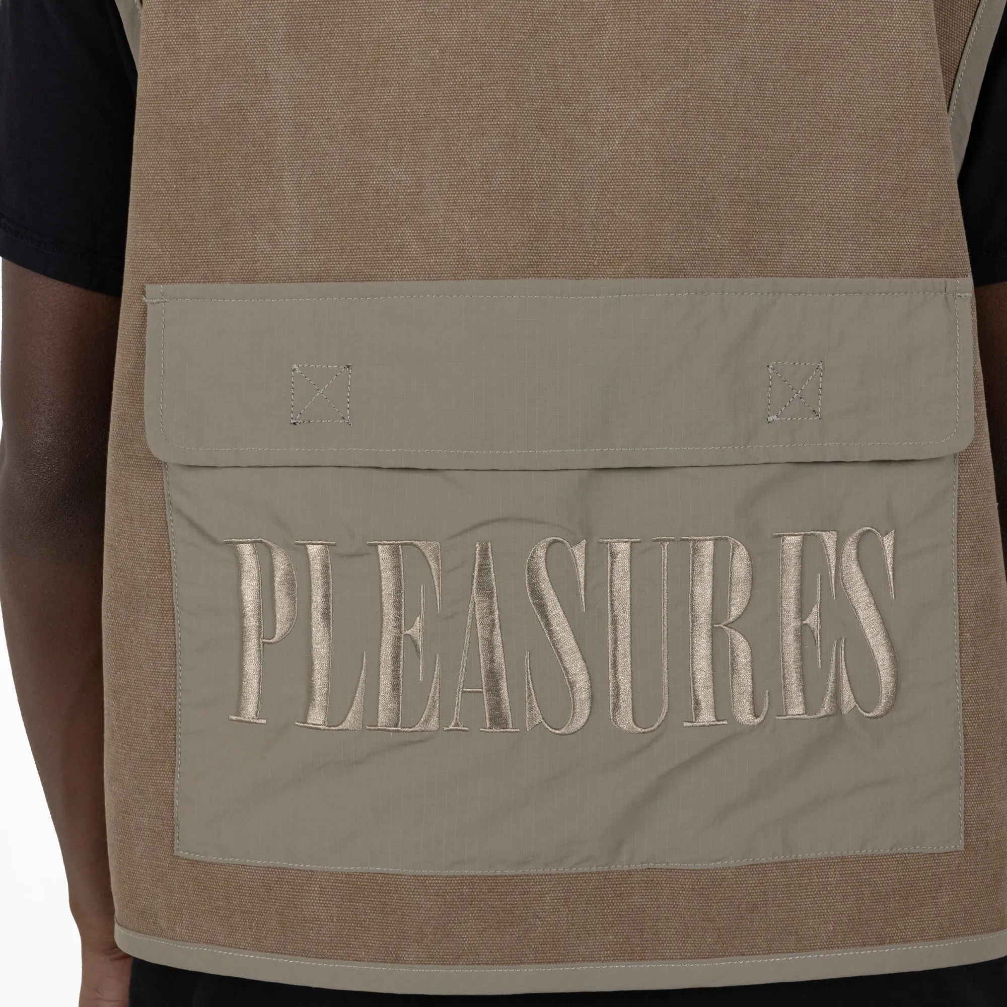 Pleasures Beagle Hunting Vest 'Khaki'