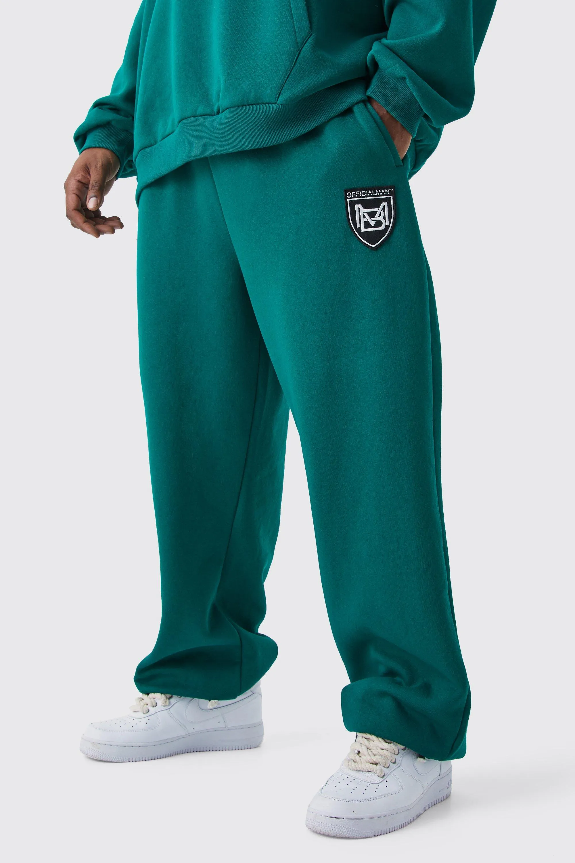 Plus Worldwide Football Oversized Sweatpant