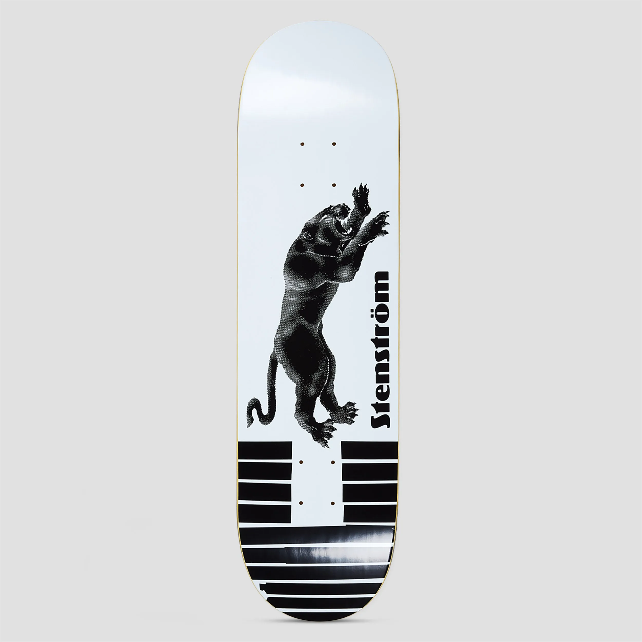 Polar 8.5 Short David Stenstrom Tape and Panther Skateboard Deck