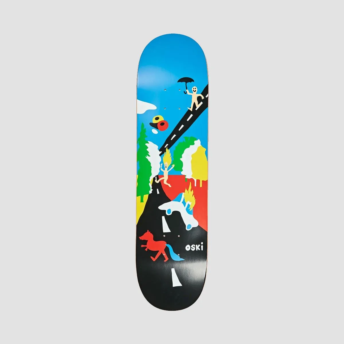 Polar Oskar Rozenberg Beautiful Day Skateboard Deck - 8.25"