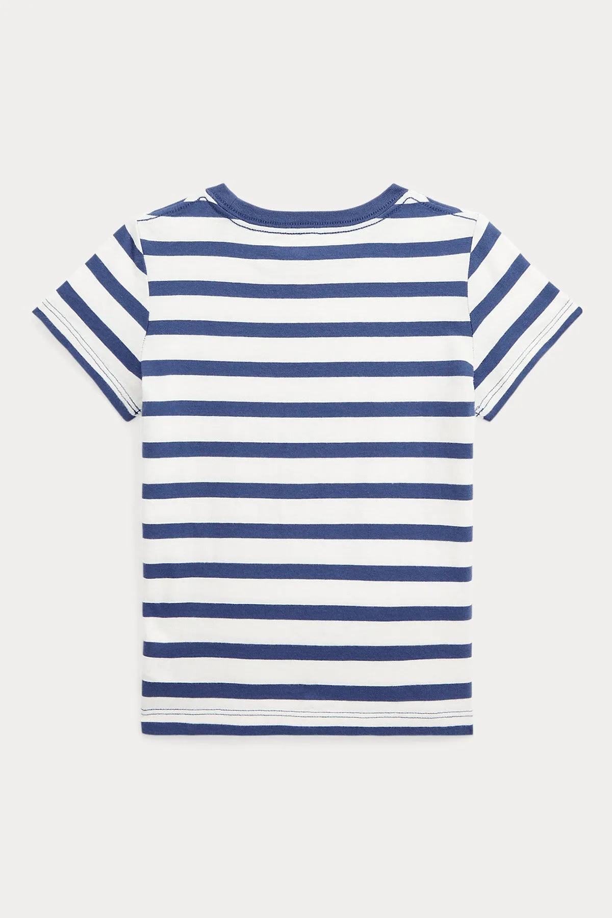 Polo Ralph Lauren Kids 5 Ya Kz ocuk izgili Polo Bear T-shirt