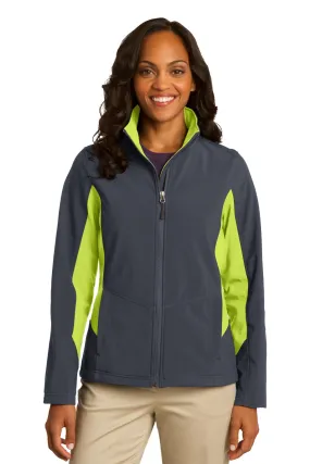 Port Authority L318    Ladies Core Colorblock Soft Shell Jacket SKU: L318