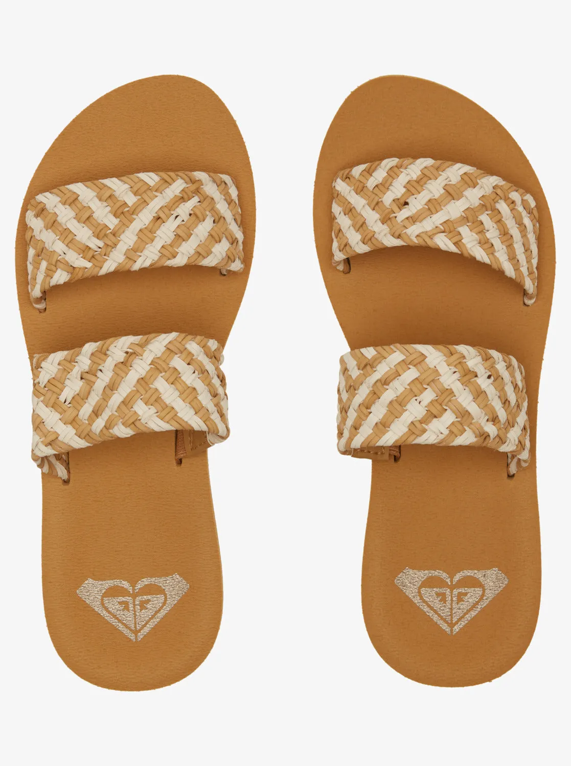 Porto Slide II Slide Sandals - Natural