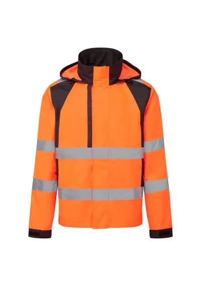 Portwest WX2 Eco Hi-Vis Rain Jacket CD860 - MyWorkWear