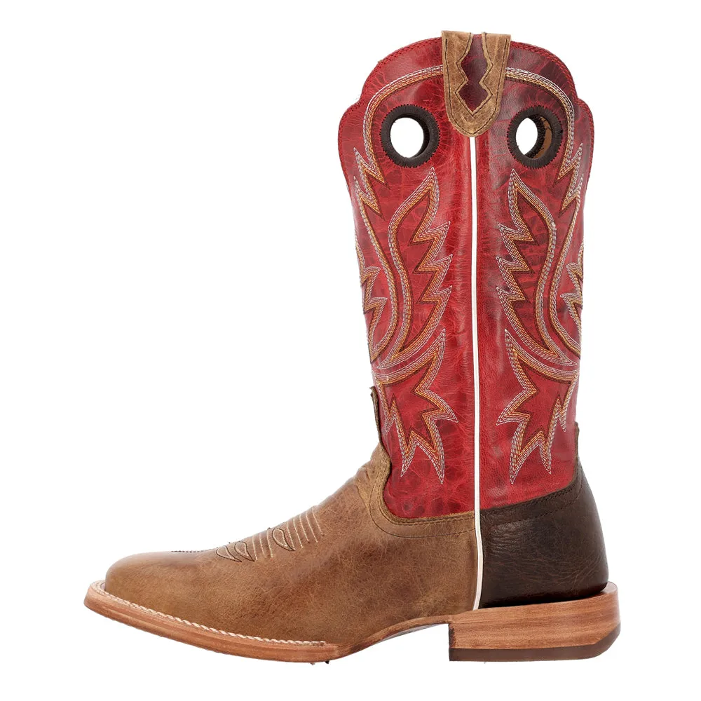 PRCA Collection Bison Square Toe Cowboy Boots