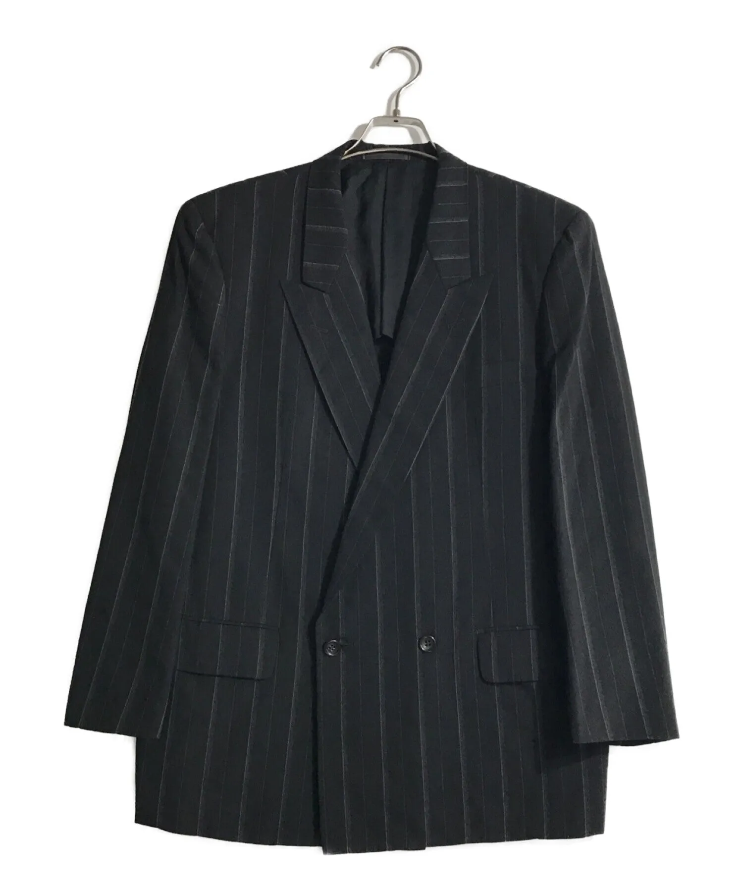 [Pre-owned] COMME des GARCONS HOMME Striped Double Jacket HS-11026M