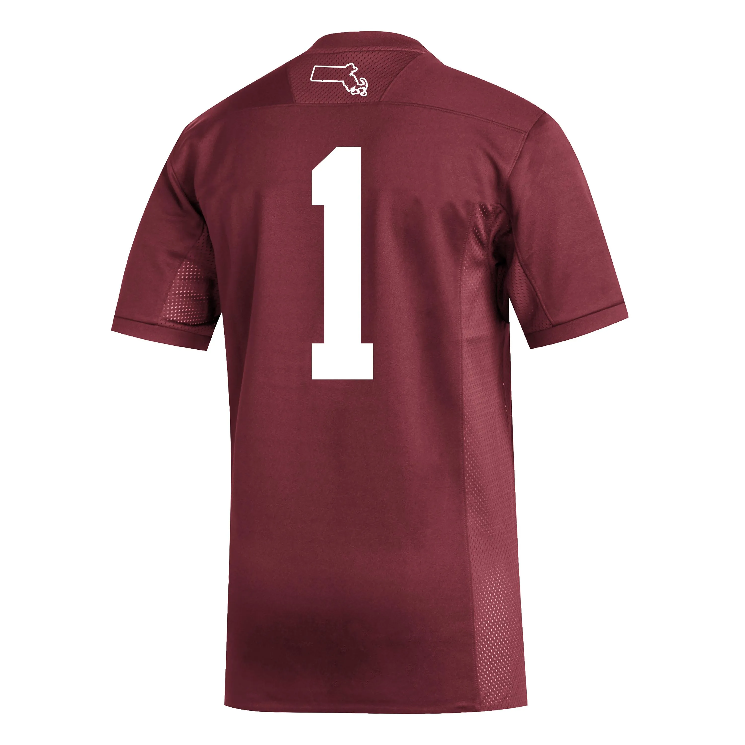 PRINTED FOOTBALL JERSEY - MAROON