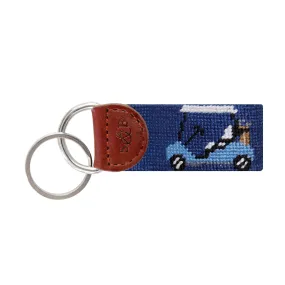 Rainbow Golf Cart Key Fob (Classic Navy)