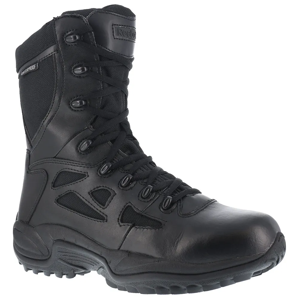 Rapid Response RB 8 Inch Waterproof Soft Toe EH Side Zip Boots