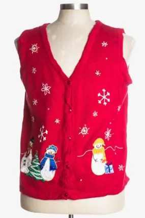 Red Ugly Christmas Vest 37241