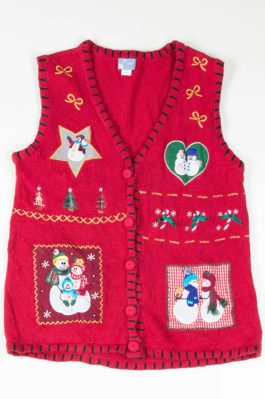 Red Ugly Christmas Vest 54651