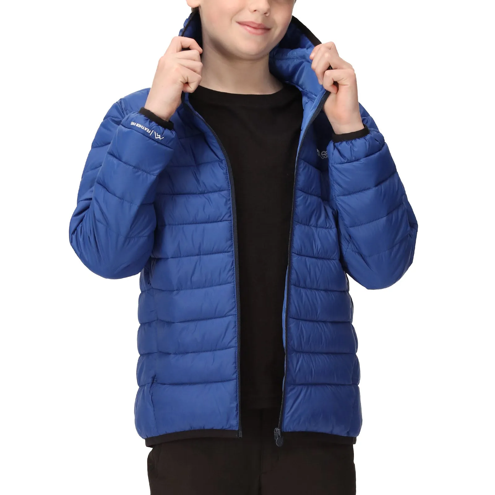 Regatta Kids Marizion Baffled Padded Water Repellent Jacket - Royal