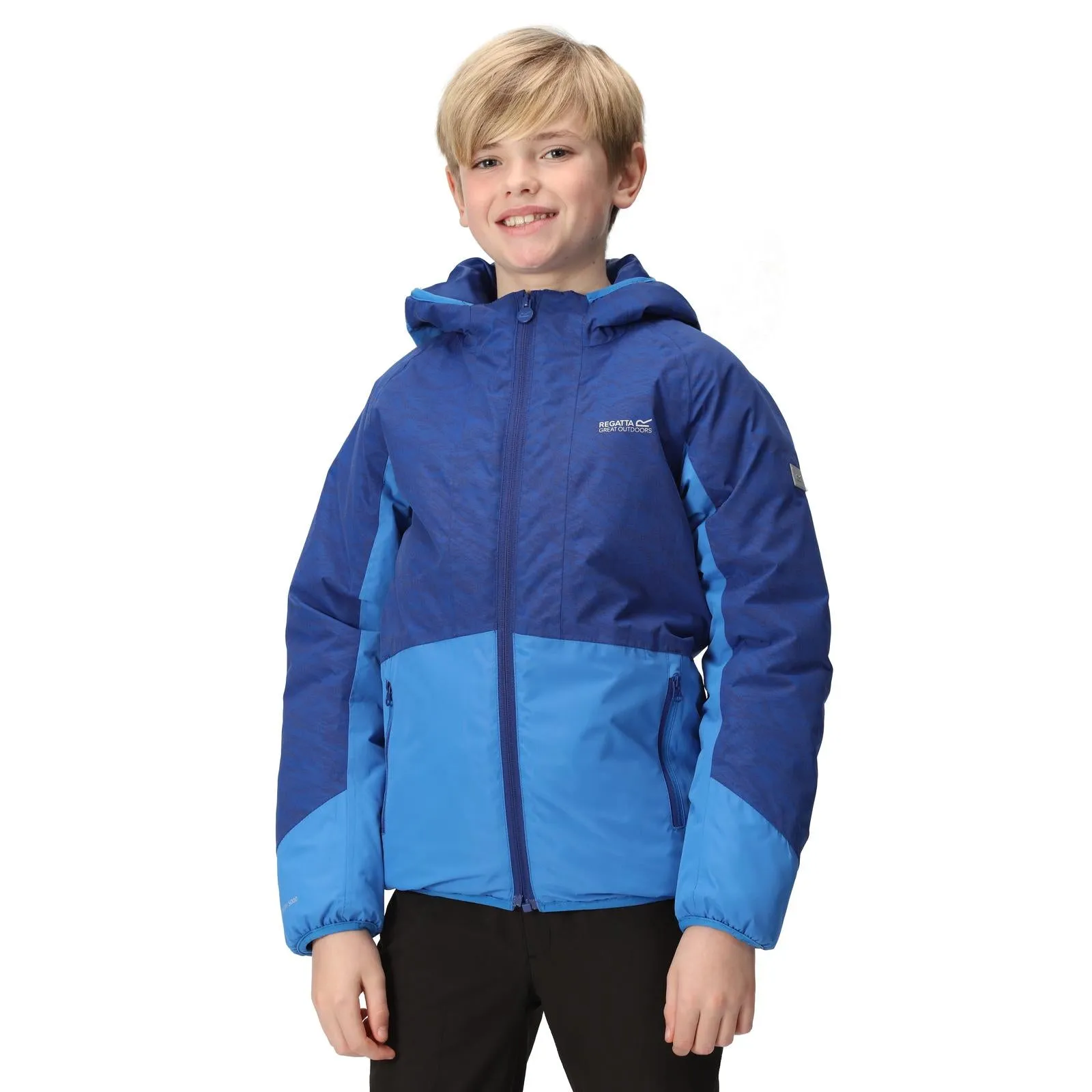 Regatta Kids Volcanics VII Reflective Waterproof Rain Jacket