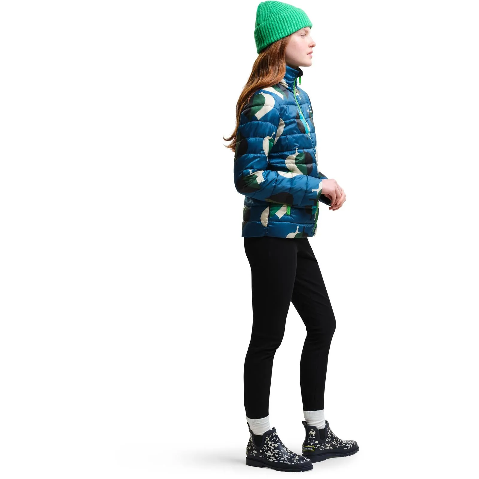 Regatta Womens Orla Kiely Printed BaffledPadded Jacket