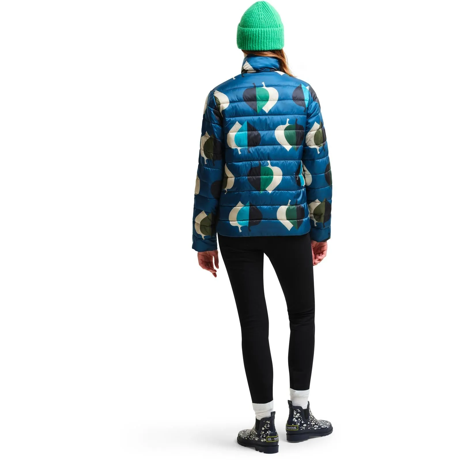 Regatta Womens Orla Kiely Printed BaffledPadded Jacket