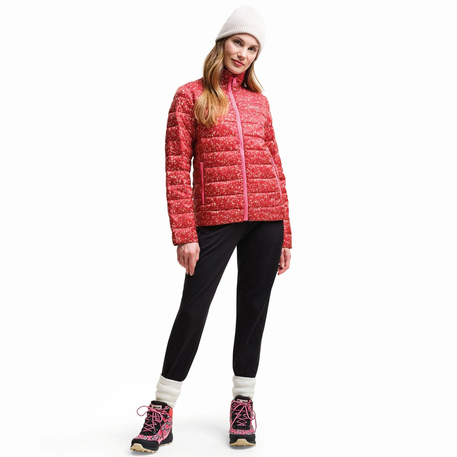 Regatta Womens Orla Kiely Printed BaffledPadded Jacket