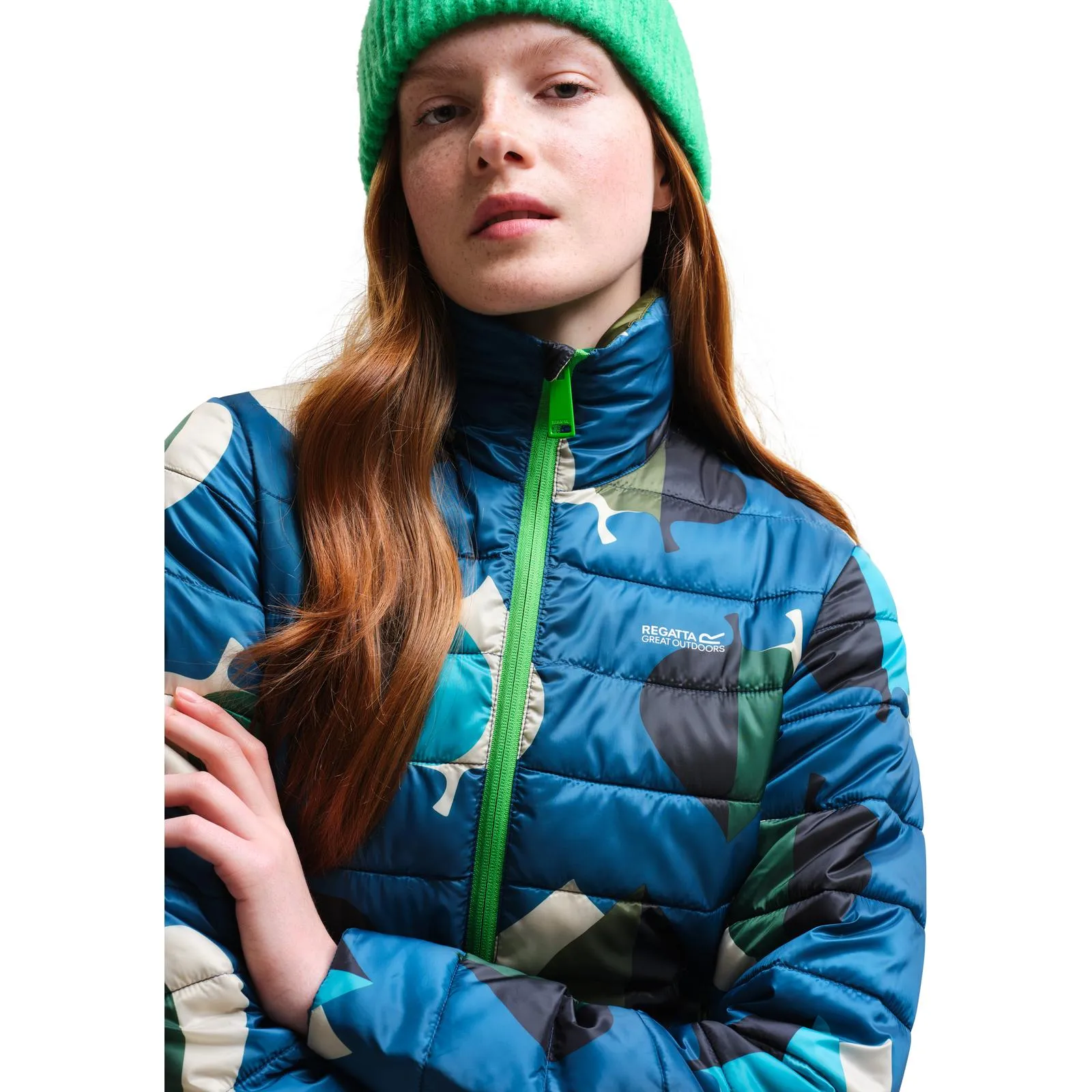 Regatta Womens Orla Kiely Printed BaffledPadded Jacket