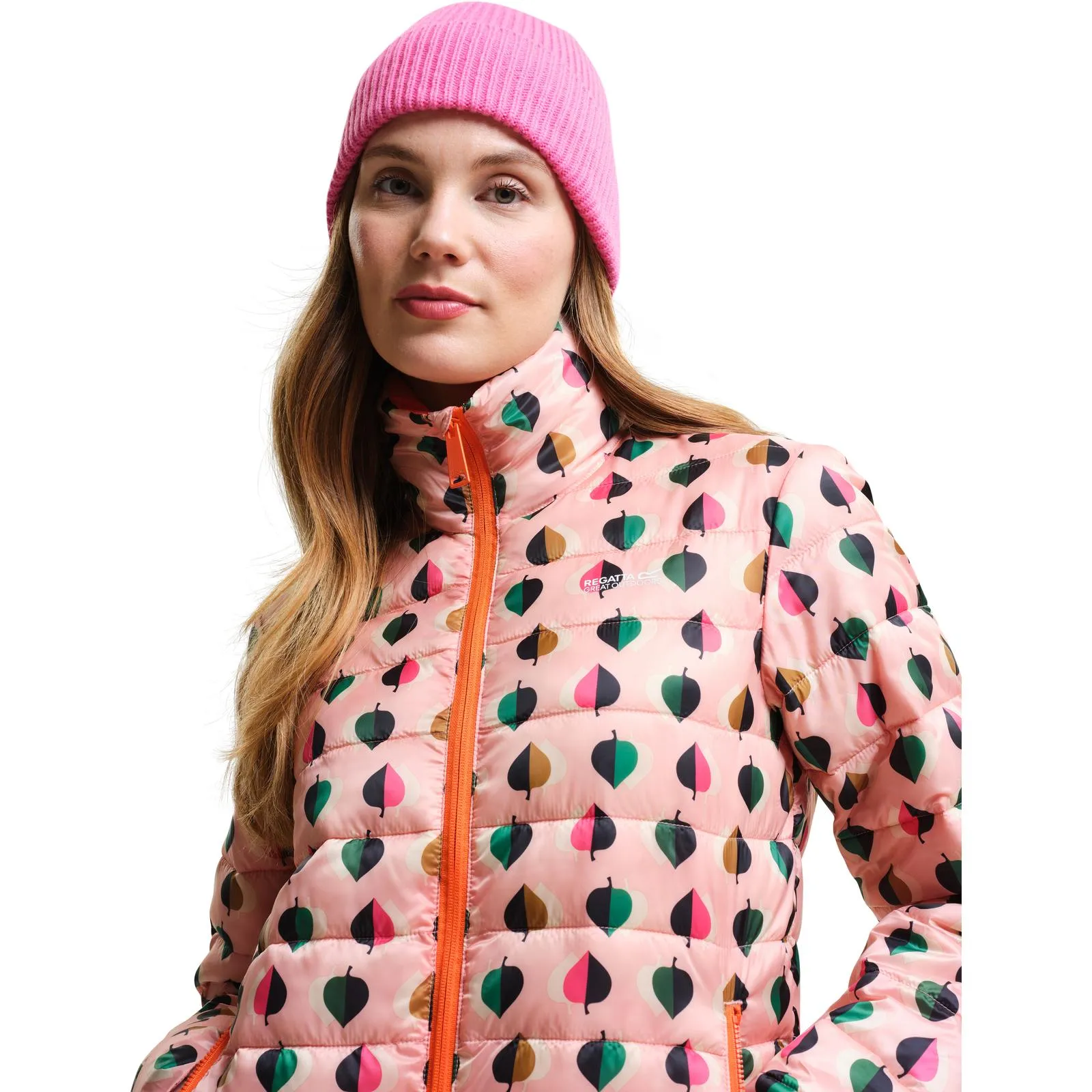 Regatta Womens Orla Kiely Printed BaffledPadded Jacket