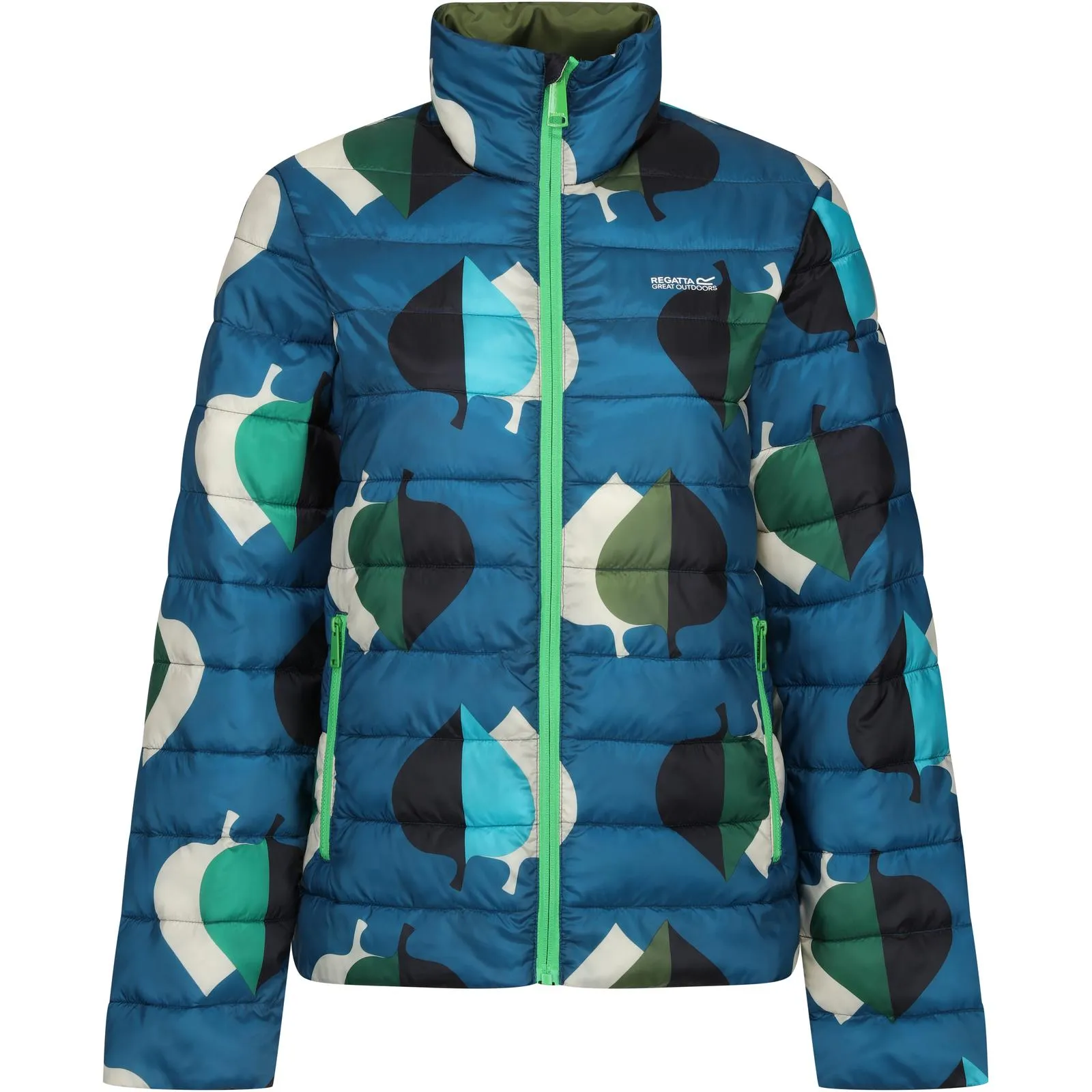 Regatta Womens Orla Kiely Printed BaffledPadded Jacket