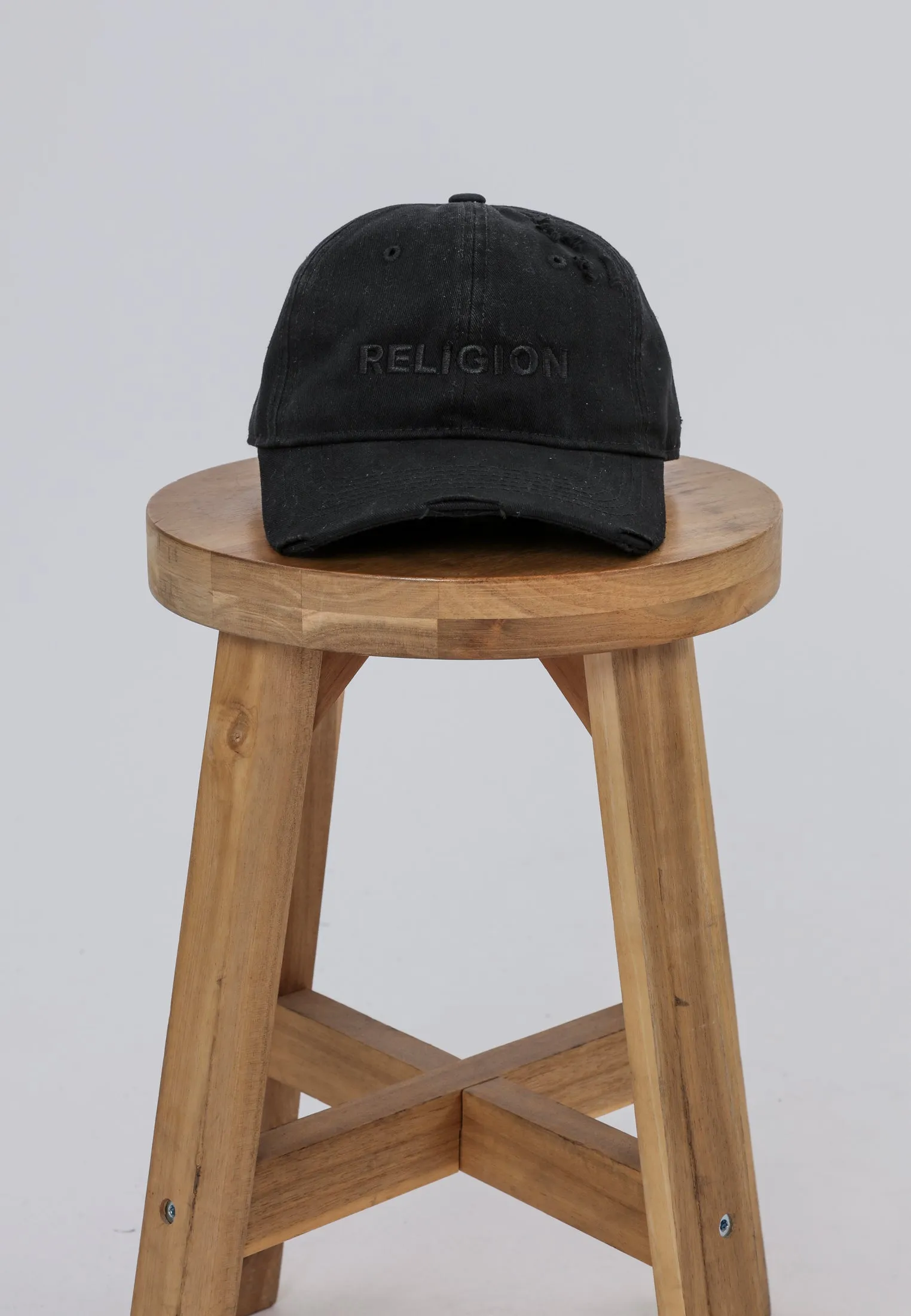 RELIGION BASEBALL CAP BLACK