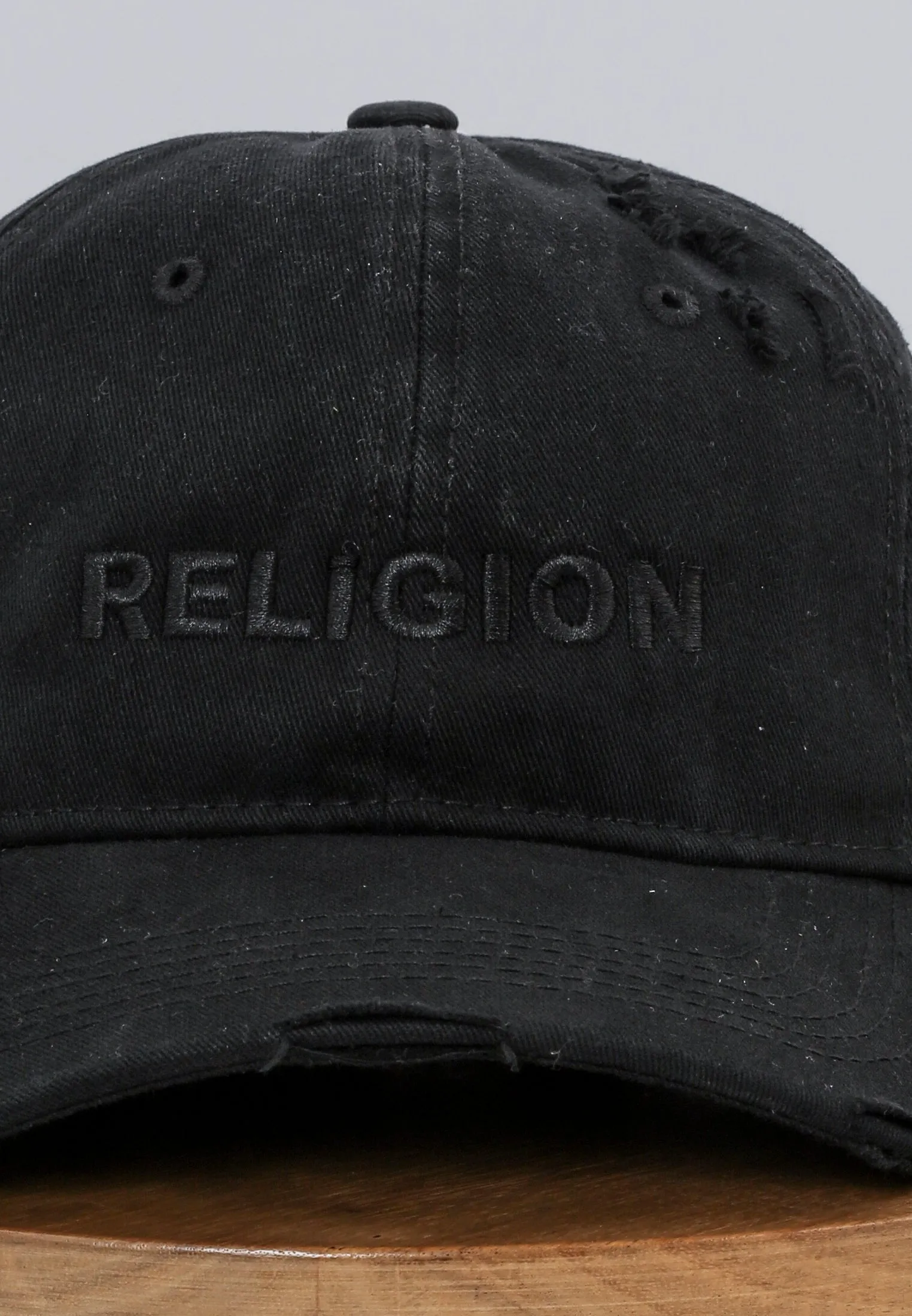 RELIGION BASEBALL CAP BLACK