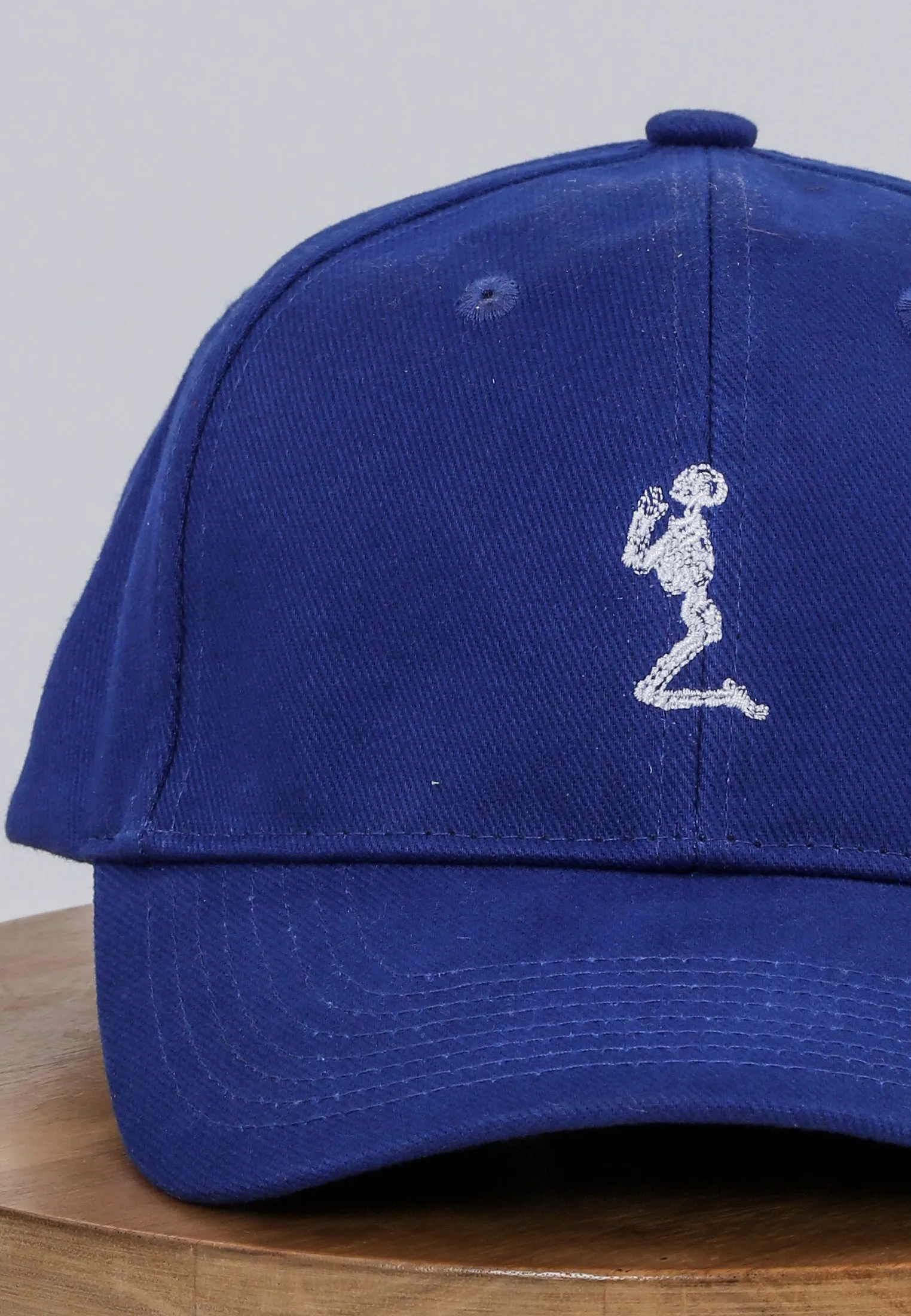 RELIGION SKELETON BASEBALL CAP ROYAL BLUE