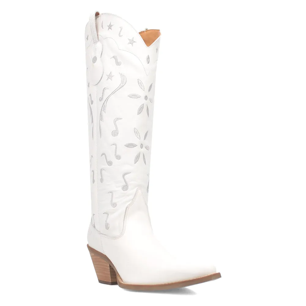 Rhymin Embroidered Snip Toe Cowboy Boots