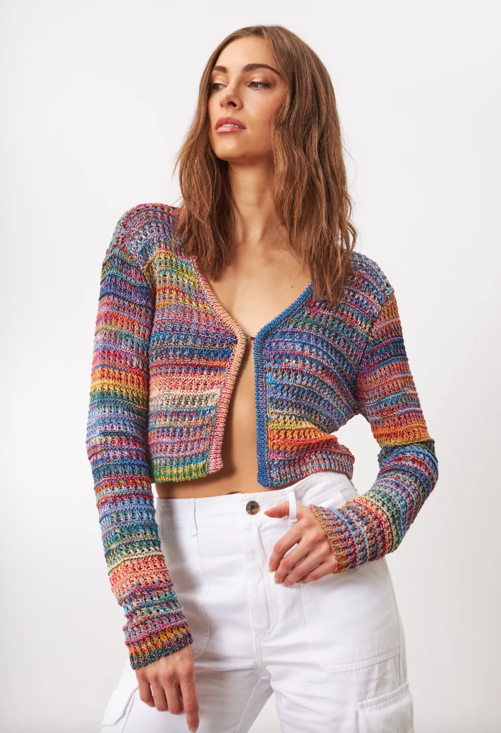 Ricky Knit Cardigan - Soleil Azure