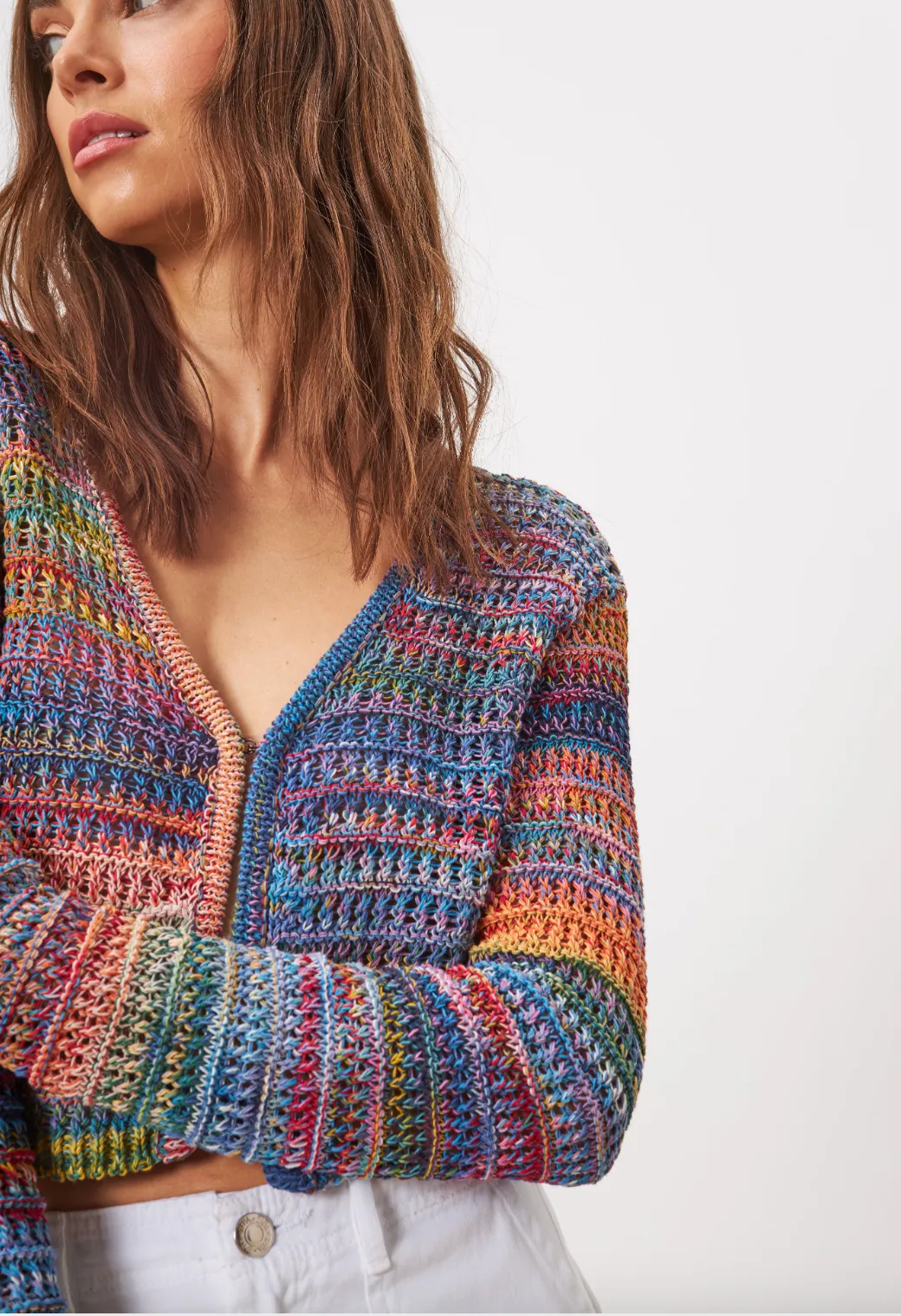 Ricky Knit Cardigan - Soleil Azure