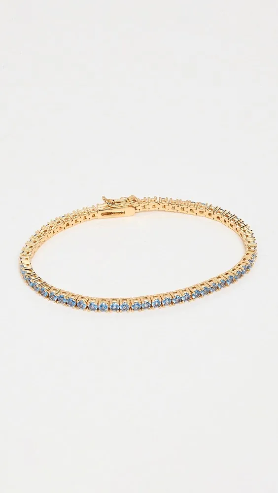 Roxanne Assoulin   Sapphire Tennis Bracelet 