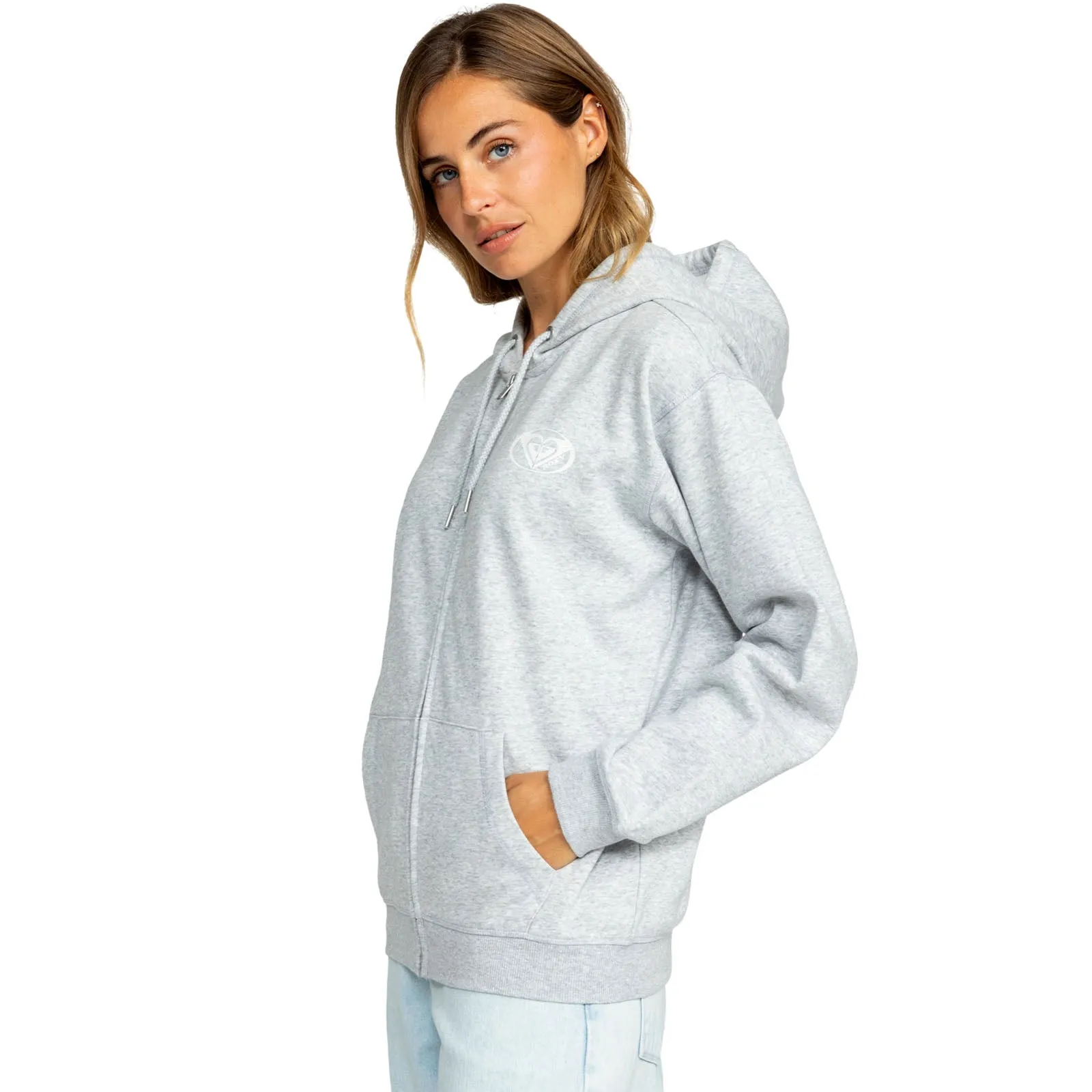 Roxy Womens Surf Stocked Full Zip Hooded Jacket