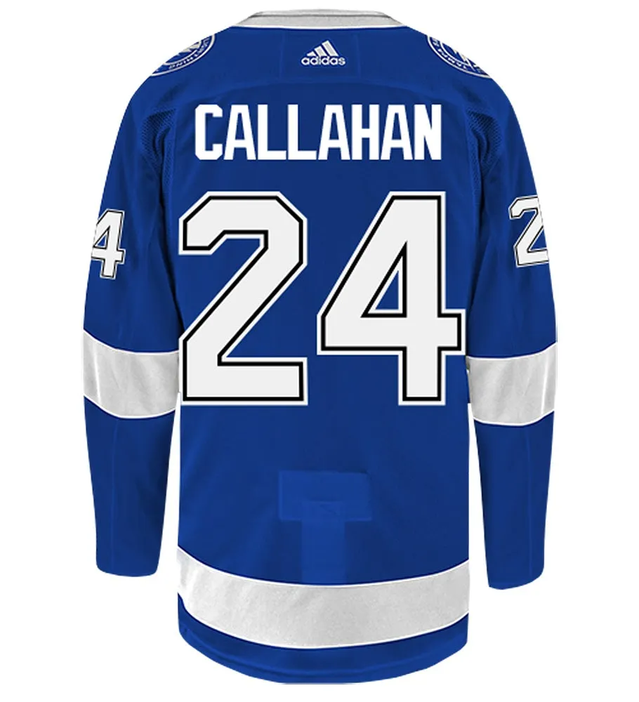 Ryan Callahan Tampa Bay Lightning Adidas Authentic Home NHL Hockey Jersey     