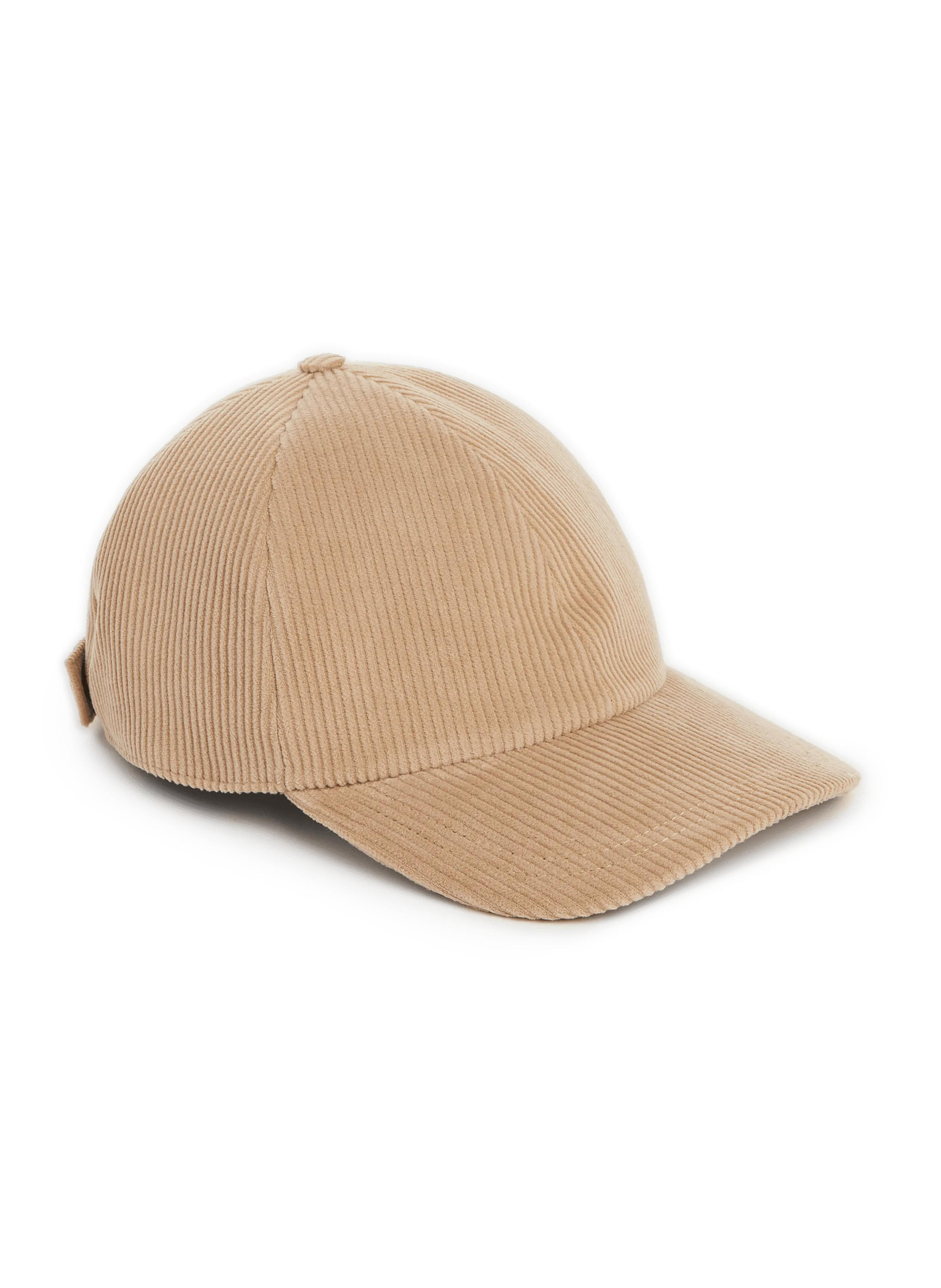 Saison 1865  Corduroy baseball cap - Beige