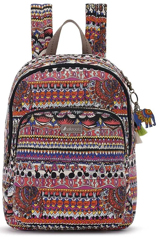 Sakroots Artist Circle Med Backpack One World