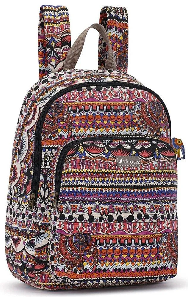 Sakroots Artist Circle Med Backpack One World