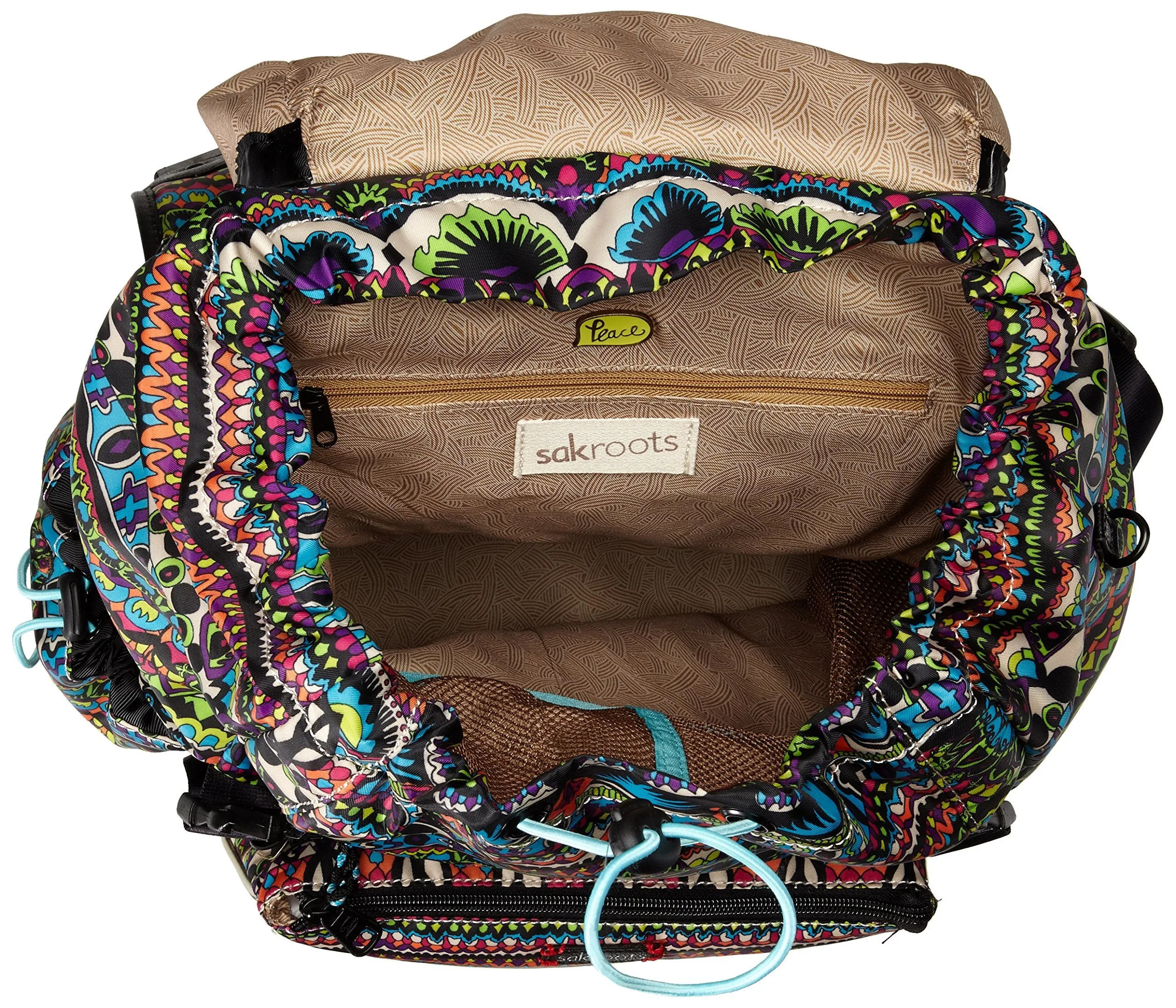 Sakroots Artist Circle Utility Daypack Backpack