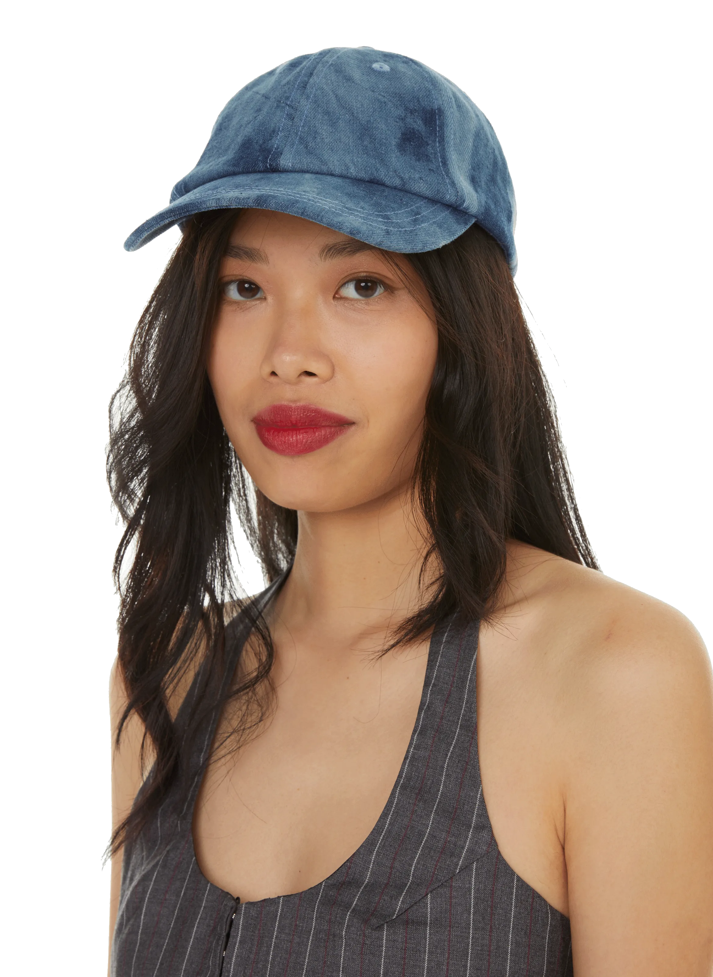 Samsoe samsoe  Denim baseball cap - Blue