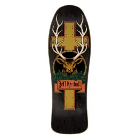 Santa Cruz Reissue Skateboard Deck Jagermeister Kendall Deer Black 10.18