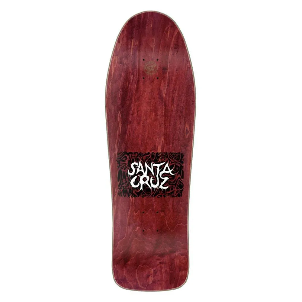 Santa Cruz Skateboard Deck Knox Firepit Reissue Multi 10.07