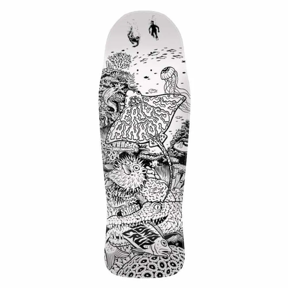 Santa Cruz Skateboard Deck Winkowski Aquatic My Colourway Black/White 10.34 