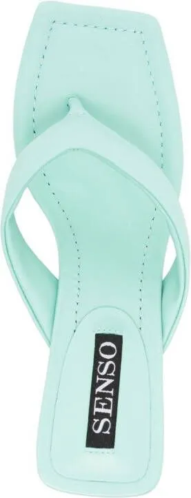 Senso Vale open-toe 90mm sandals Green