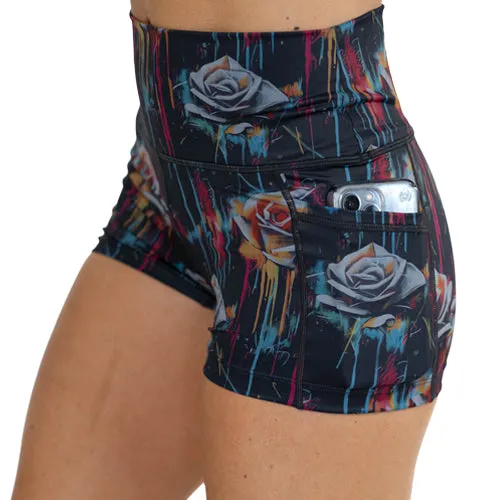 Shorts | Dripping Rose