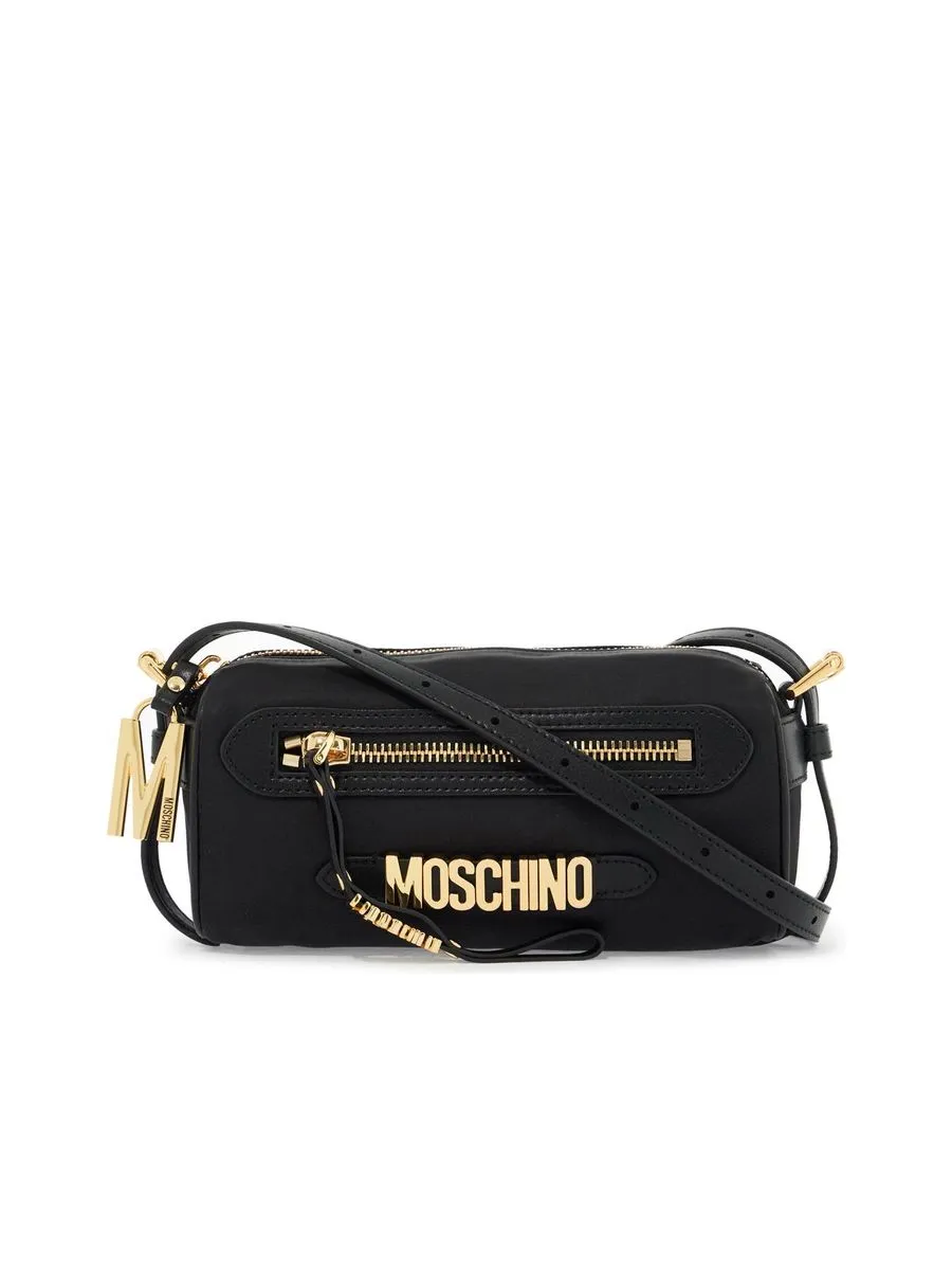 Shoulder Bag With Metal Logo Detail