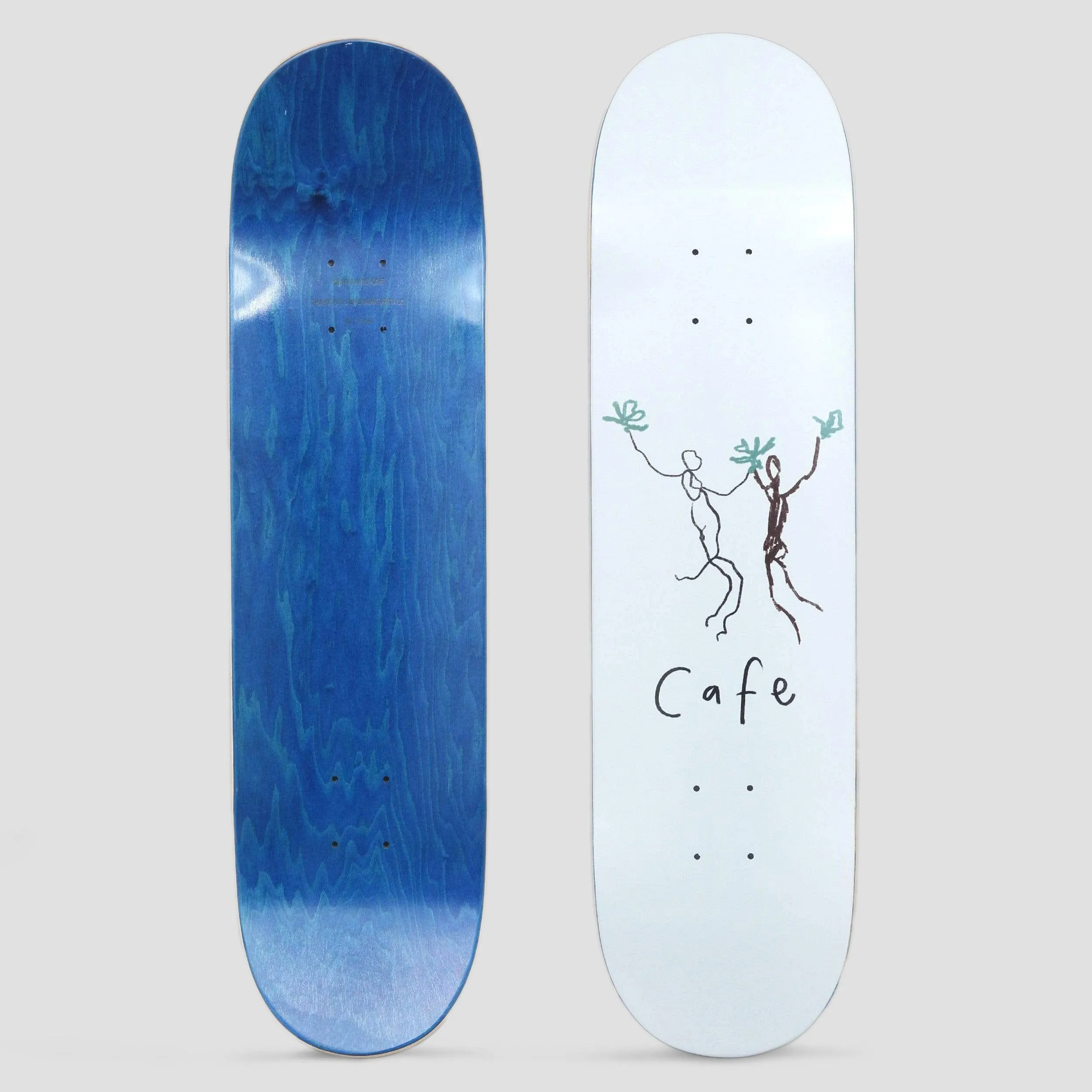 Skateboard Cafe 7.75 Unity Deck White