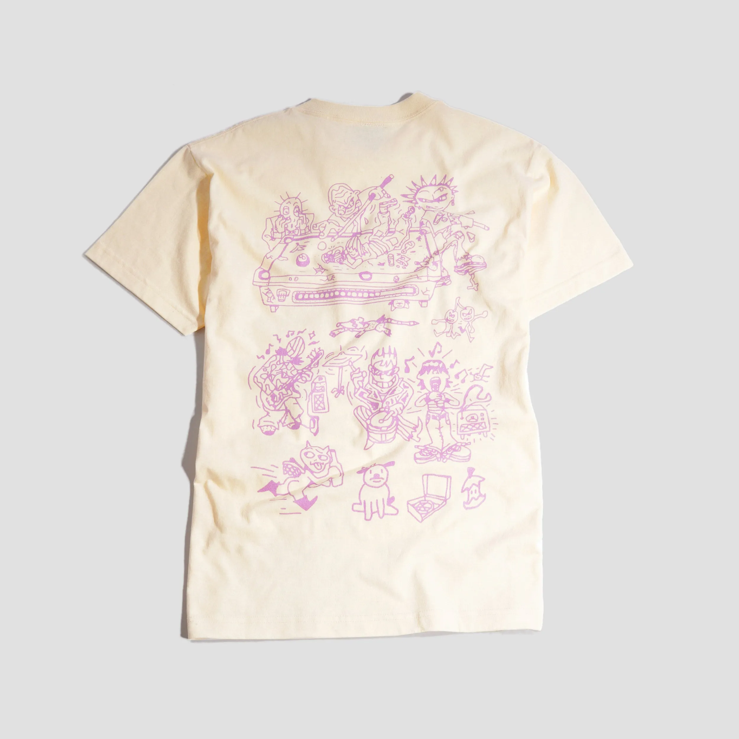 Skateboard Cafe Ethan T-Shirt Cream